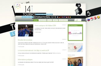 Site du Tournoi international de foot du Cellier